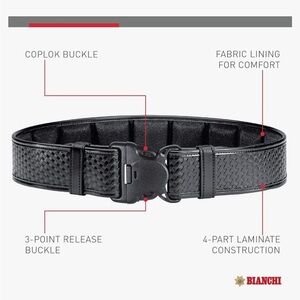 Black Men's Tactical Belt